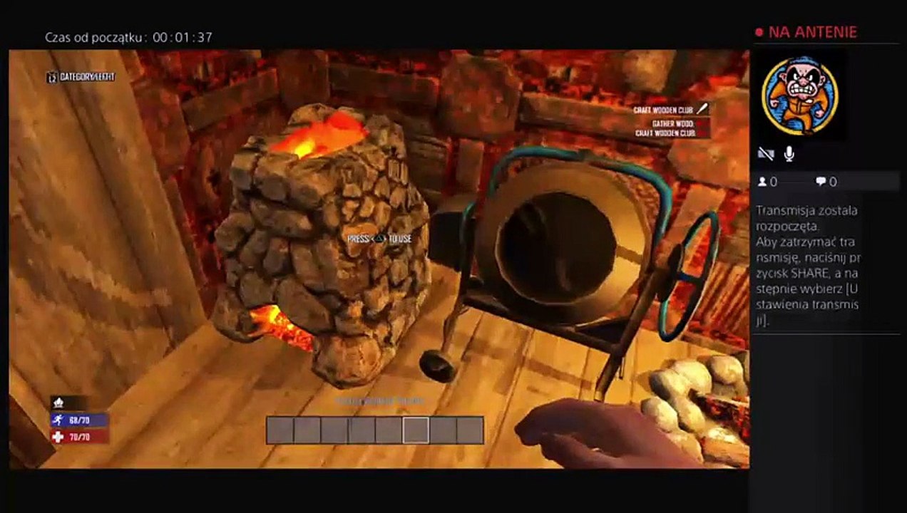 Transmisja na żywo z PS4 użytkownika Sebastin12