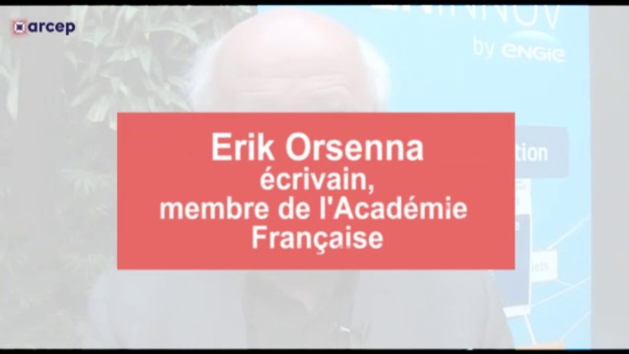 Erik Orsenna, écrivain, membre de l’Académie Française (juin 2016)
