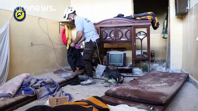 Civil defence centres 'targeted' as Syrian army's Aleppo offensive intensifies