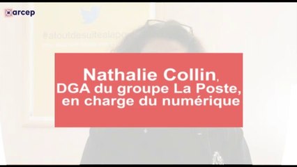Nathalie Collin DGA du groupe La Poste, en charge du numérique (novembre 2015)