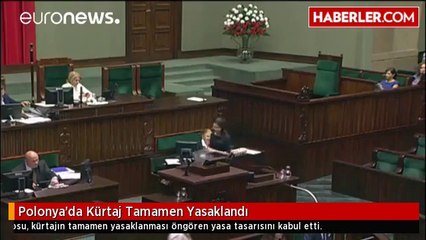 Polonya'da Kürtaj Tamamen Yasaklandı
