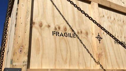 Un aimant de 23 tonnes sur la route