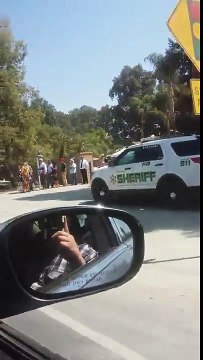 Drive-By Donald Trump Protester Triggers Himself in Tulare, California