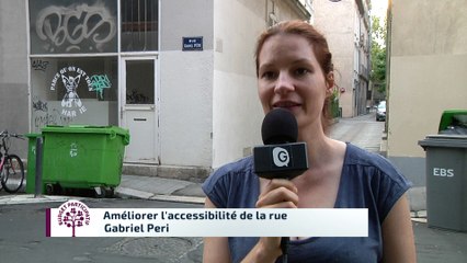 Budget participatif - Accessibilité rue Gabriel Péri
