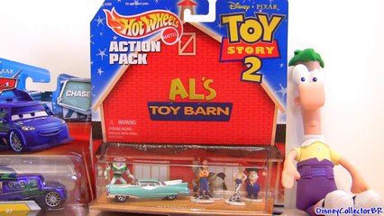 ALs Toy Barn Toy Story 2 Hot Wheels Action pack Buzz and Woody Disney Pixar