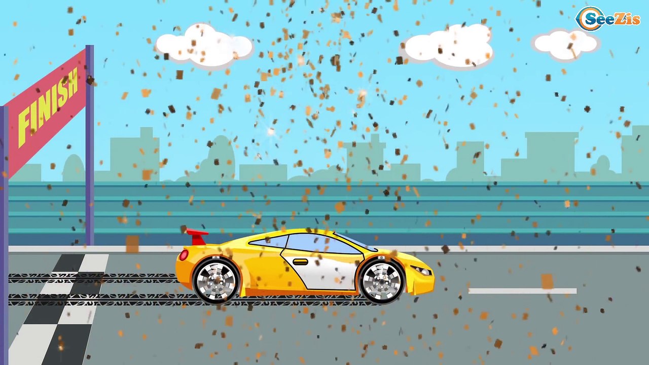 Le Tractopelle à City of Cars | Dessin animés pour enfants | Voitures pour enfants