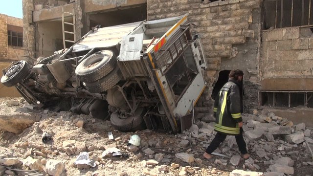 Syrie: bombardements intenses sur les quartiers rebelles d'Alep