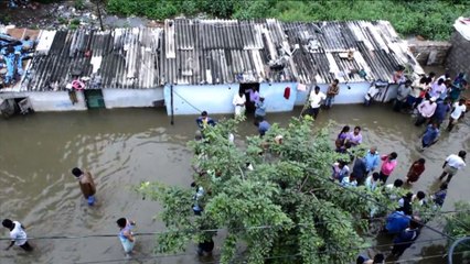 Inde: les pluies inondent Hyderabad