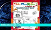 Enjoyed Read Sight Word Readers Teaching Guide: Strategies, Activities, Reproducilbe Mini-Books