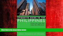 FREE DOWNLOAD  Etiquette Guide to the Philippines: Know the Rules that Make the Difference!  BOOK