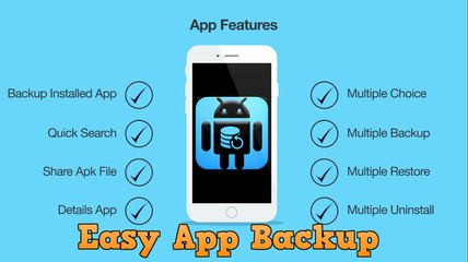 Easy App Backup: Quick Backup & Restore 📱