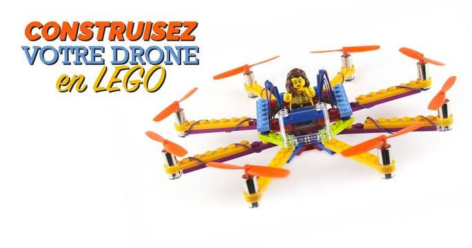Flybrix : construisez et faites voler votre propre drone en LEGO