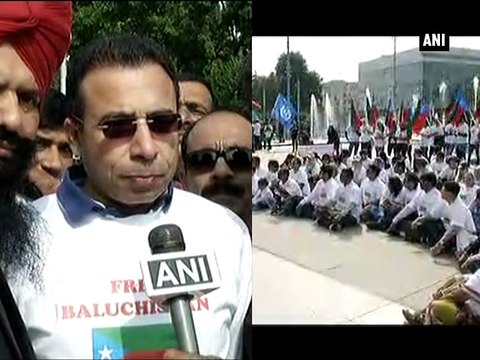 Indian tourists join Baloch activists in candle light protest outside UNHRC