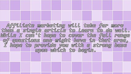 Absolute Beginner's Guide to Affiliate Marketing