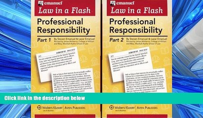 Online eBook Professional Responsibility Liaf 2007 (Law in a Flash Cards)