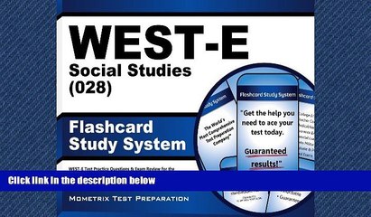 Choose Book WEST-E Social Studies (028) Flashcard Study System: WEST-E Test Practice Questions