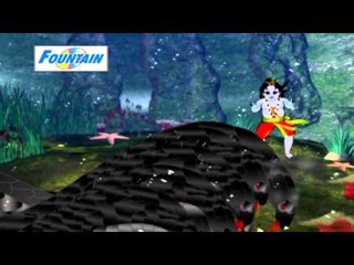 Krishna - Ksliys The Dragon Snake With 1000 Heads - English