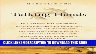 [PDF] Talking Hands: What Sign Language Reveals About the Mind Full Online