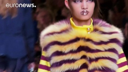 Gucci's fairytale collection hits Milan catwalk