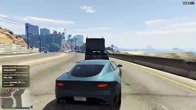 GTA5 - прогулки в месте с вами Катёнок и Волчок ))))! (35)