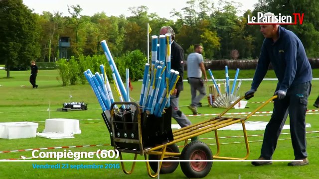 Dans les préparatifs des Masters de feu à Compiègne