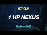 [LoL 2014 WC HotClip] 1 HP NEXUS