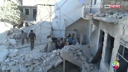 Mais de 90 pessoas morrem em bombardeios na Síria