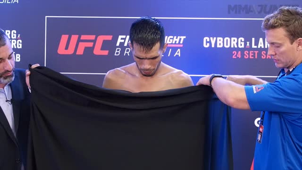 UFC Fight Night 95 official weigh-ins are in the books in Brasilia, Brazil