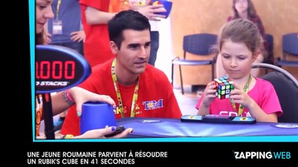 Un roumaine de 6 ans parvient à résoudre un Rubik’s Cube en 41 secondes (vidéo)