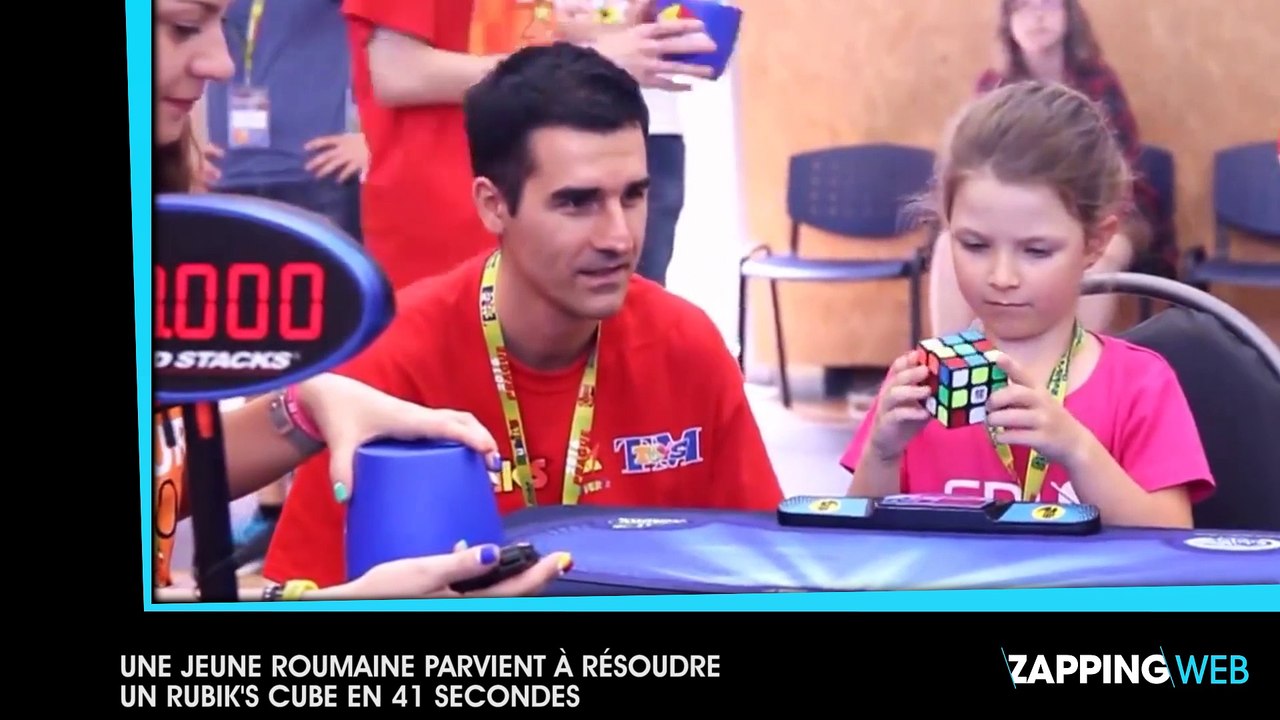 Un roumaine de 6 ans parvient à résoudre un Rubik’s Cube en 41 secondes (vidéo)