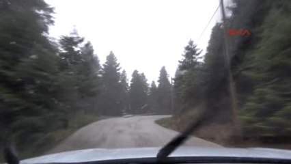 Bolu'ya Mevsimin İlk Karı Yağdı