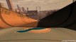 The Loop Dinoco McQueen race track above the water Disney pixar cars by onegamesplus