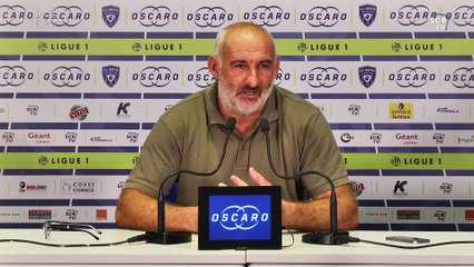 Bastia-Guingamp : Conf. d'avant-match de F. Ciccolini