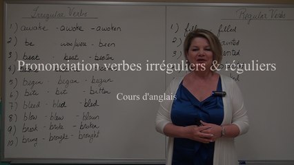 Prononciation_verbes irréguliers & réguliers partie 1