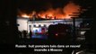 Huit pompiers tués dans un nouvel incendie à Moscou