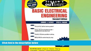 Big Deals  Schaum s Outline of Basic Electrical Engineering  Best Seller Books Most Wanted
