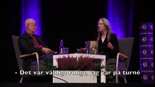 Se Patti Smith och KG Hammar på Svenska kyrkans Youtube-kanal