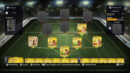 CHEAP OP TEAM!!!! - Squad Builder #01 - FIFA 15 Ultimate Team [PS4-German]