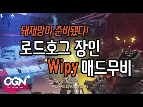 돼재앙이 준비됐다! 로드호그 장인 Wipy 매드무비 Roadhog Madmovie With Wipy / OVERWATCH - [OGN PLUS]