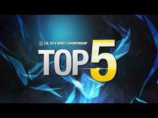 LoL 2014 World Championship Top 5 by Ongamenet