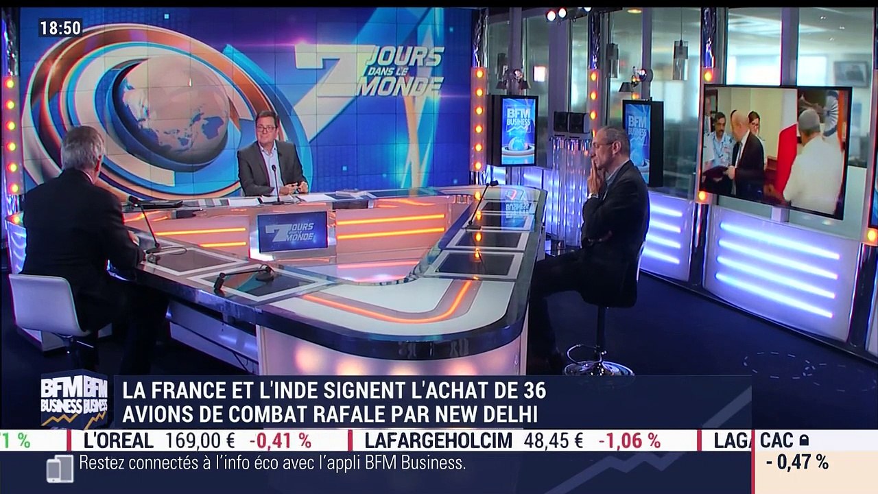 La France et l'Inde signent l'achat de 36 avions de combat Rafale par New Delhi - 23/09