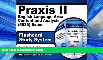 Pdf Online Praxis II English Language Arts: Content and Analysis (5039) Exam Flashcard Study