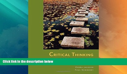 Must Have PDF  Critical Thinking: A User s Manual  Best Seller Books Best Seller