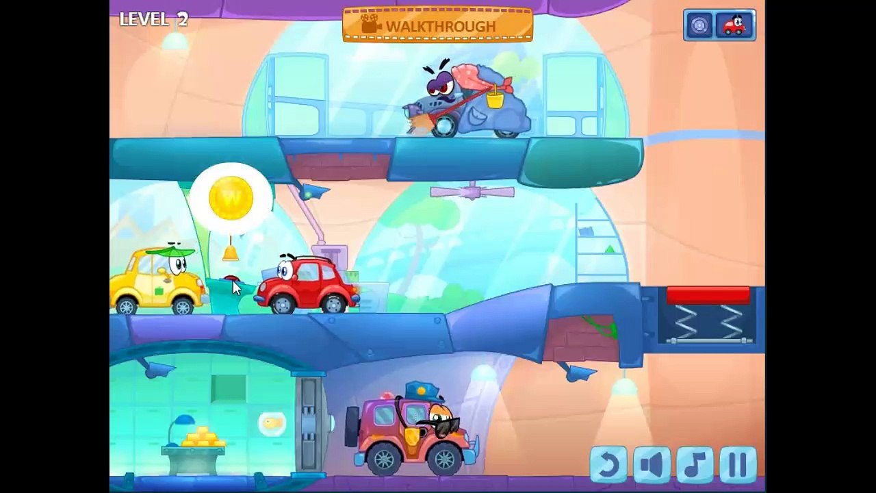 Wheely 7 Walkthrough Level 1 to 5 with 3 Stars