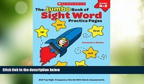 Big Deals  The The Jumbo Book of Sight Word Practice Pages: 200 Top High-Frequency Words With