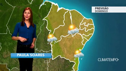 Previsão Nordeste – Chuva diminui em Salvador