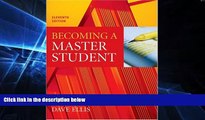 Big Deals  Becoming a Master Student  Best Seller Books Most Wanted