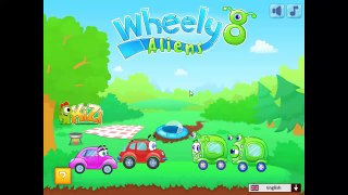 Wheely 8 Aliens Walkthrough Levels 01 to 04 with 3 Stars