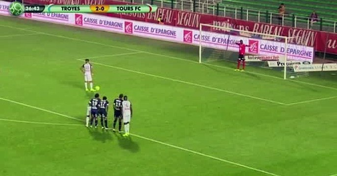 Denis Bouanga (Tours) Goal - Troyes	2-1	Tours 23.09.2016