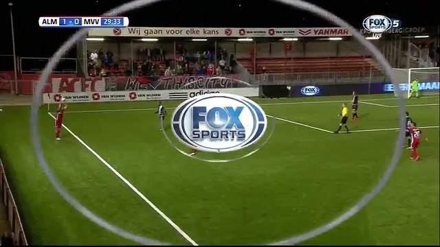 1-0 Sven Braken Goal Holland Eerste Divisie - 23.09.2016 Almere City FC 1-0 MVV Maastricht